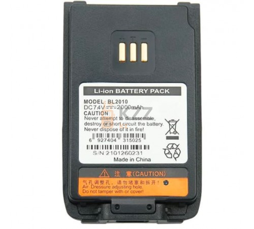 Аккумулятор BL2010 для раций HYT PD680, TD560, PD500, TD500