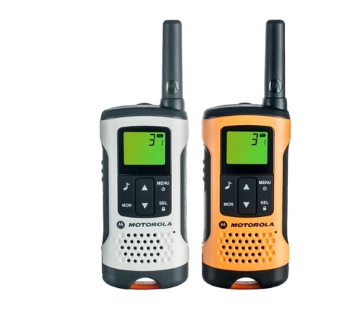 Рация Motorola TLKR-T50 (пара, черный и желтый)